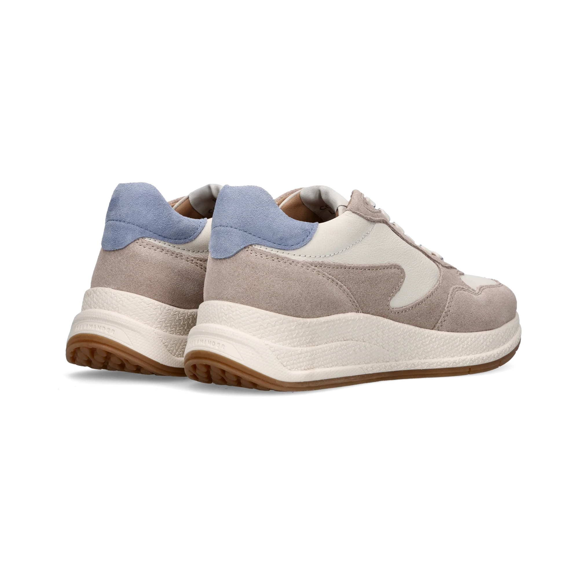 Leder Sneaker Hellgrau - Image 4