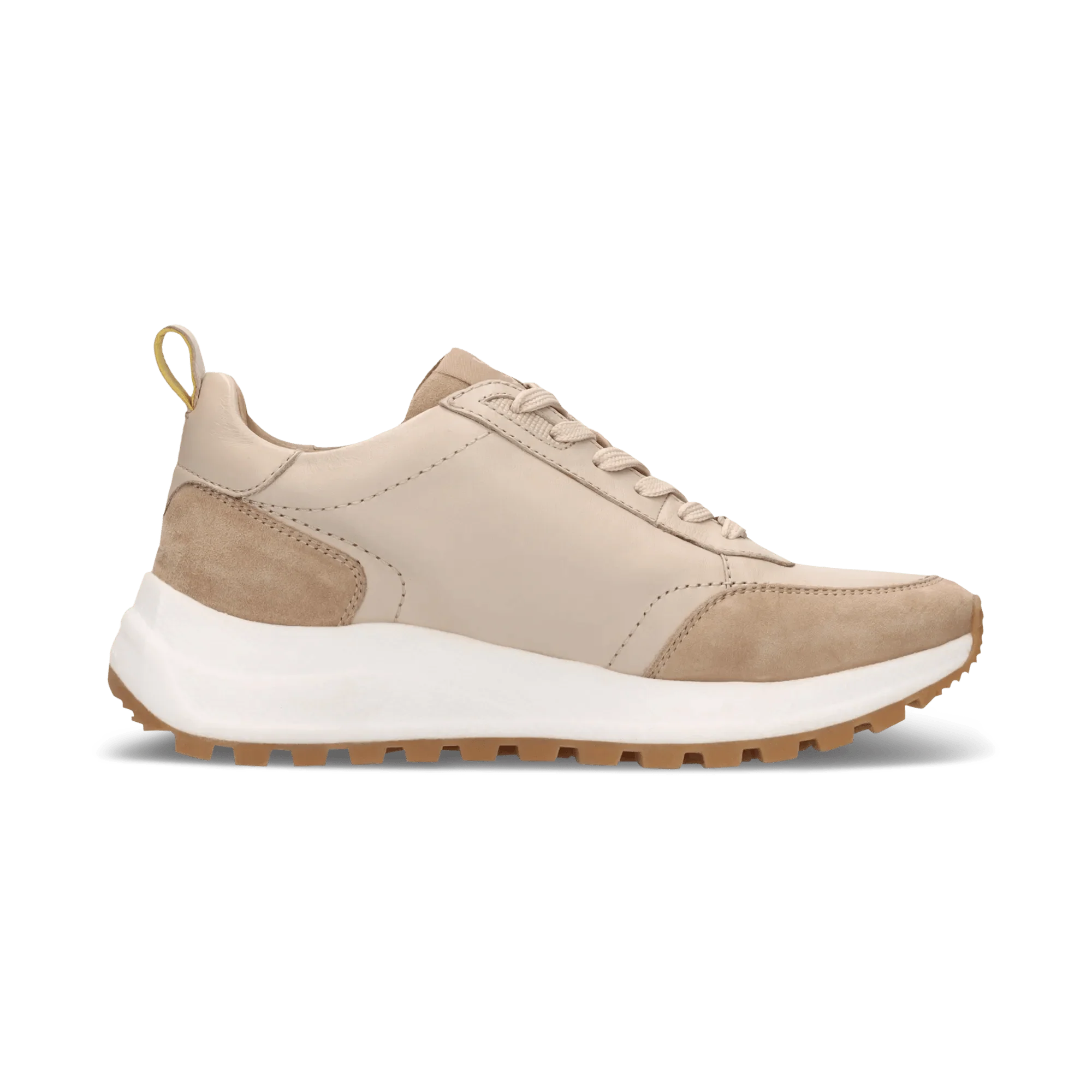 Leder Sneaker Sand/Beige - Image 3