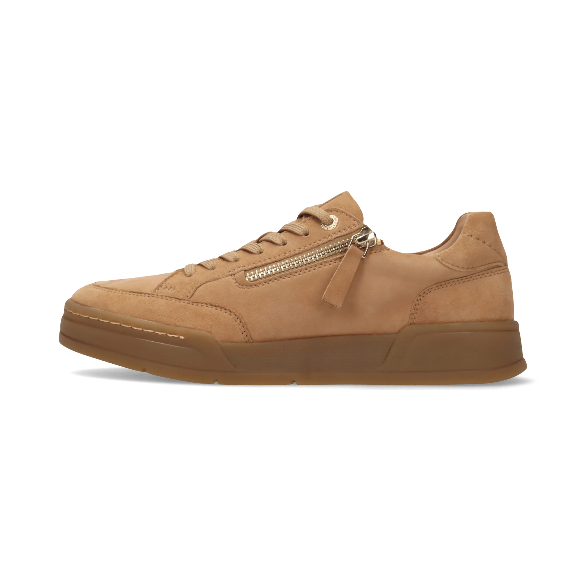 Leder Sneaker Sand
