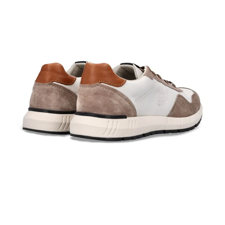 Leder Sneaker Taupe - Image 4