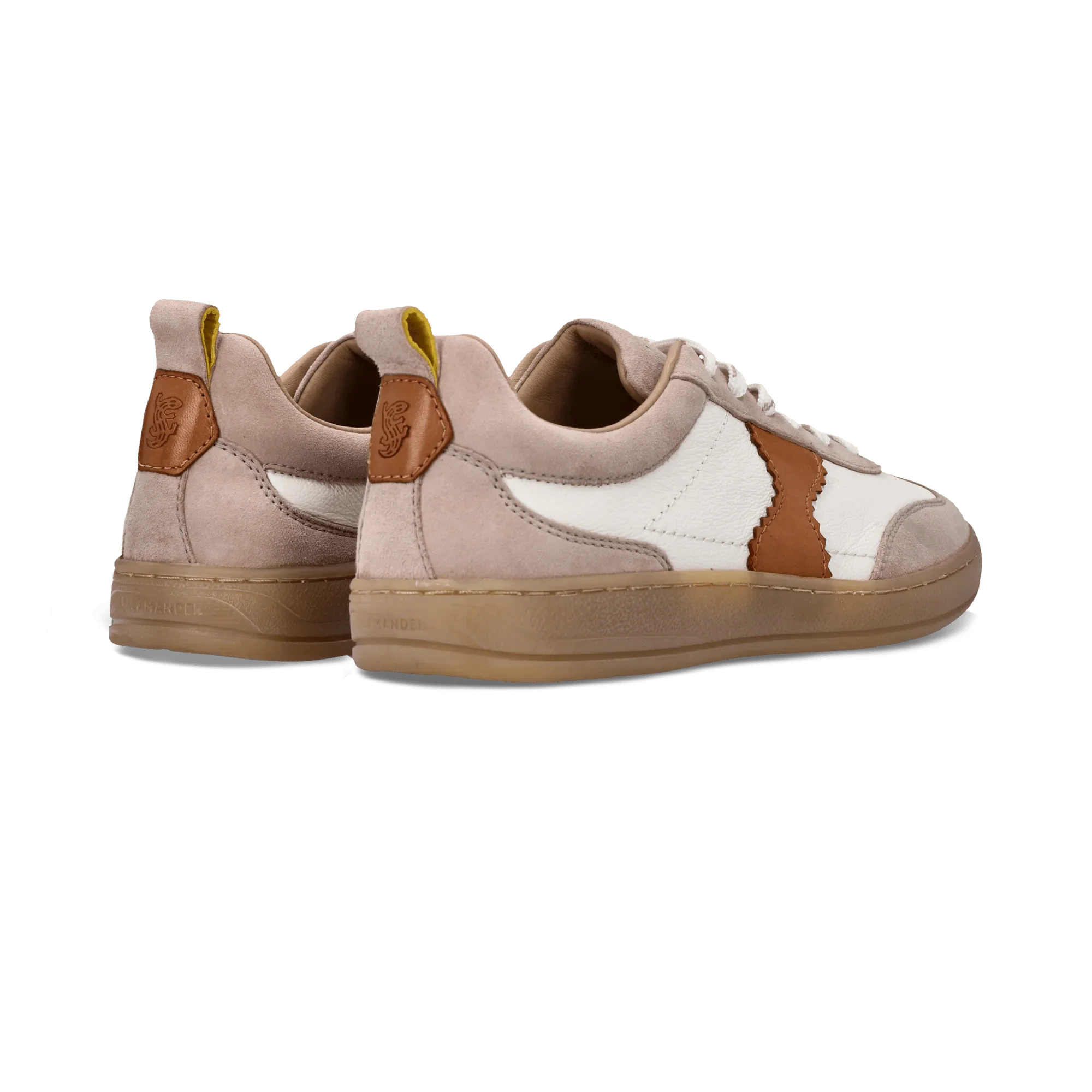 Leder Sneaker Taupe - Image 4