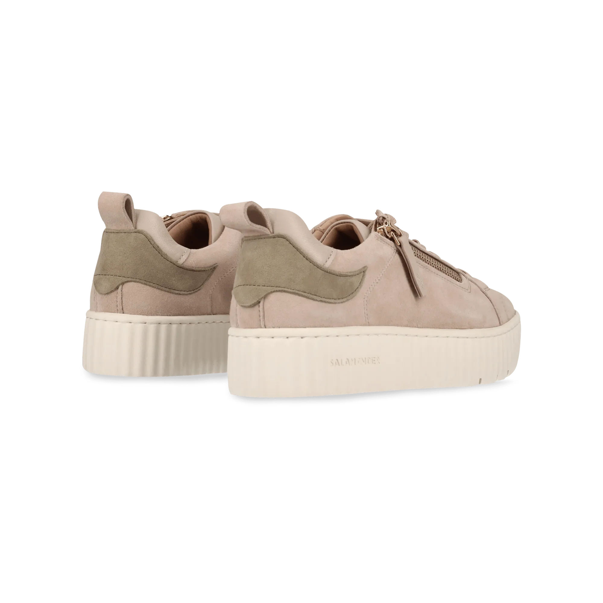 Leder Sneaker Beige - Image 4