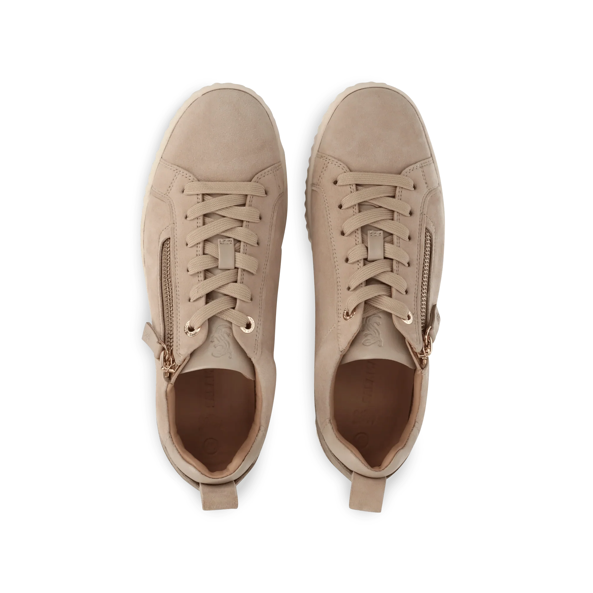Leder Sneaker Beige - Image 6