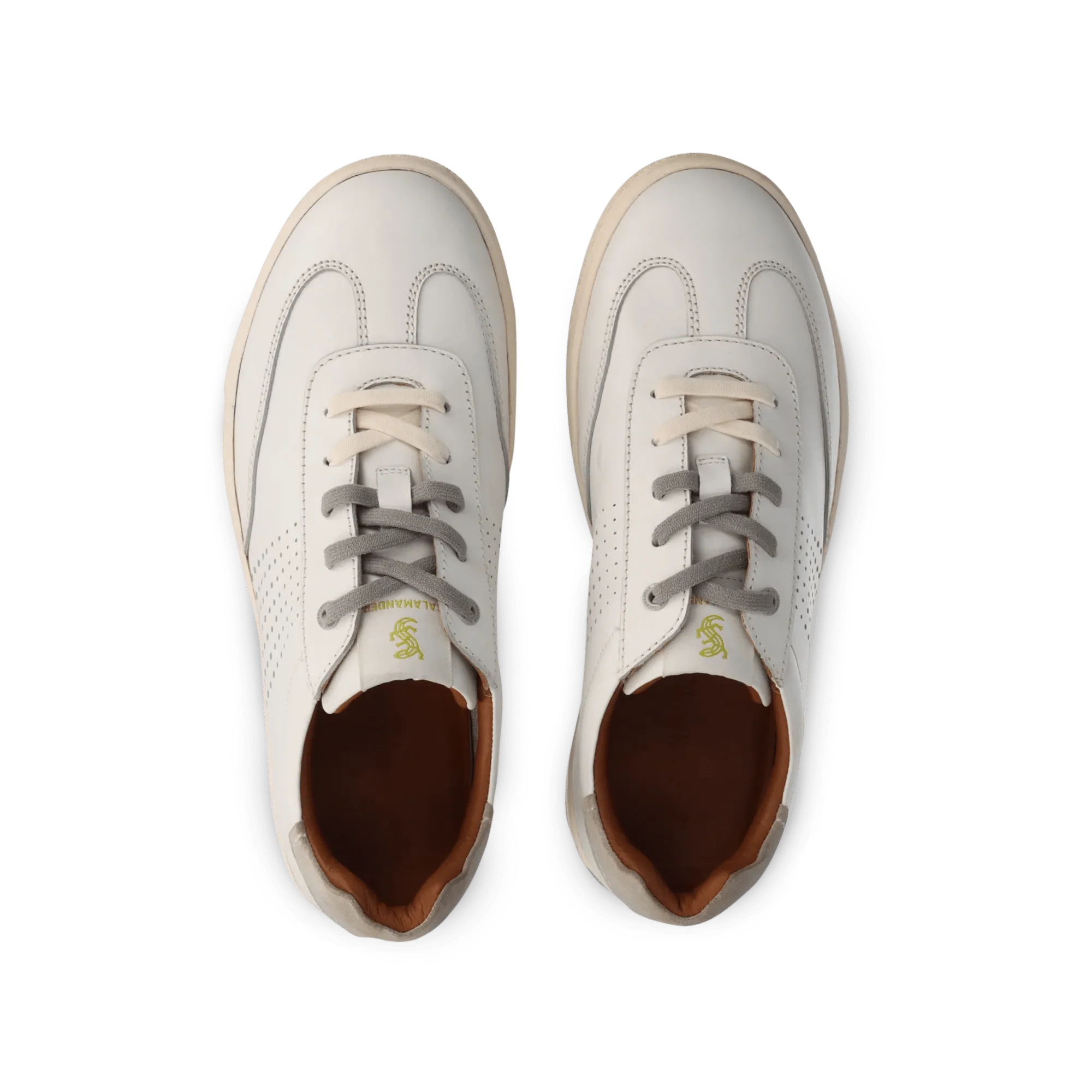 Leder Sneaker Weiß - Image 6
