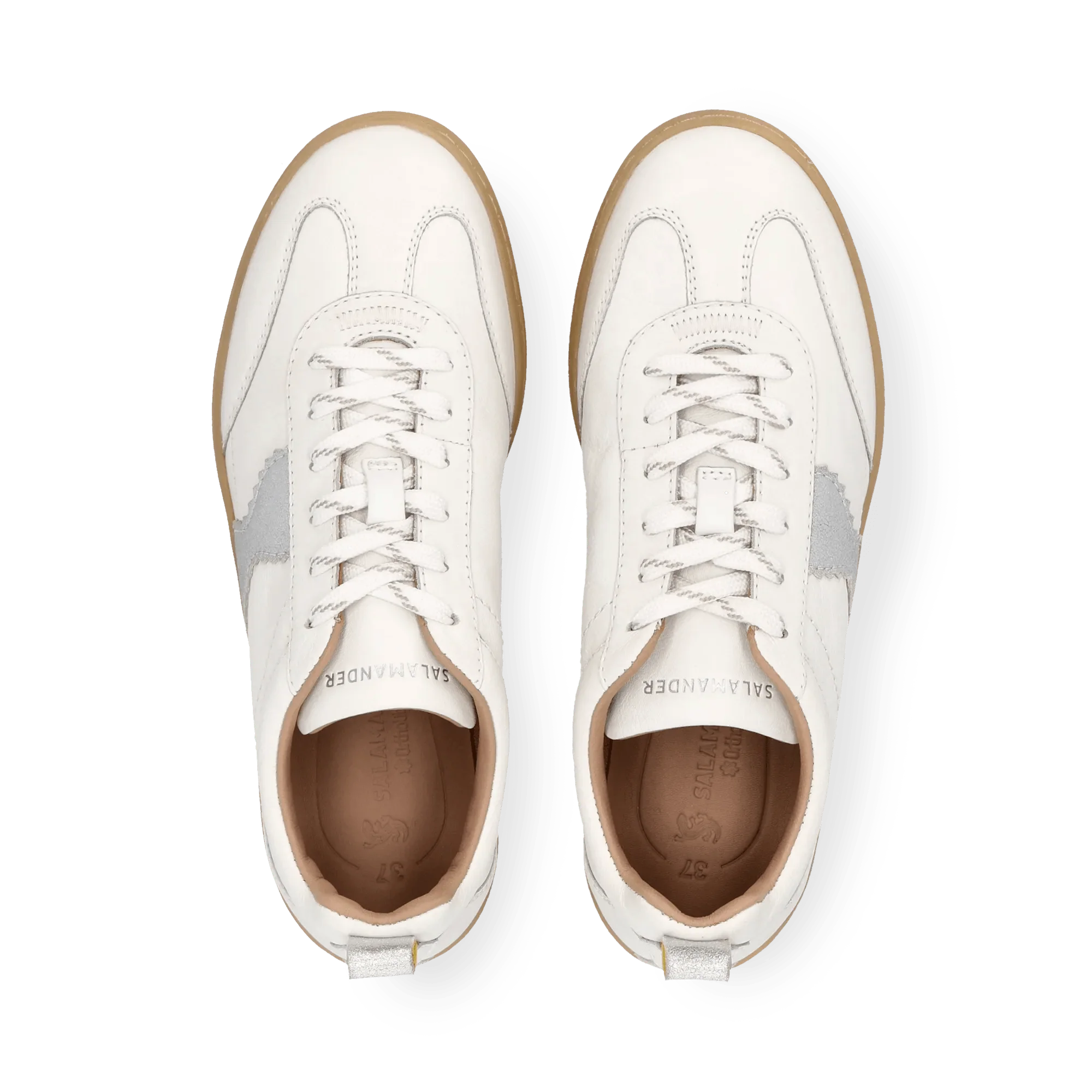 Leder Sneaker Weiß - Image 6