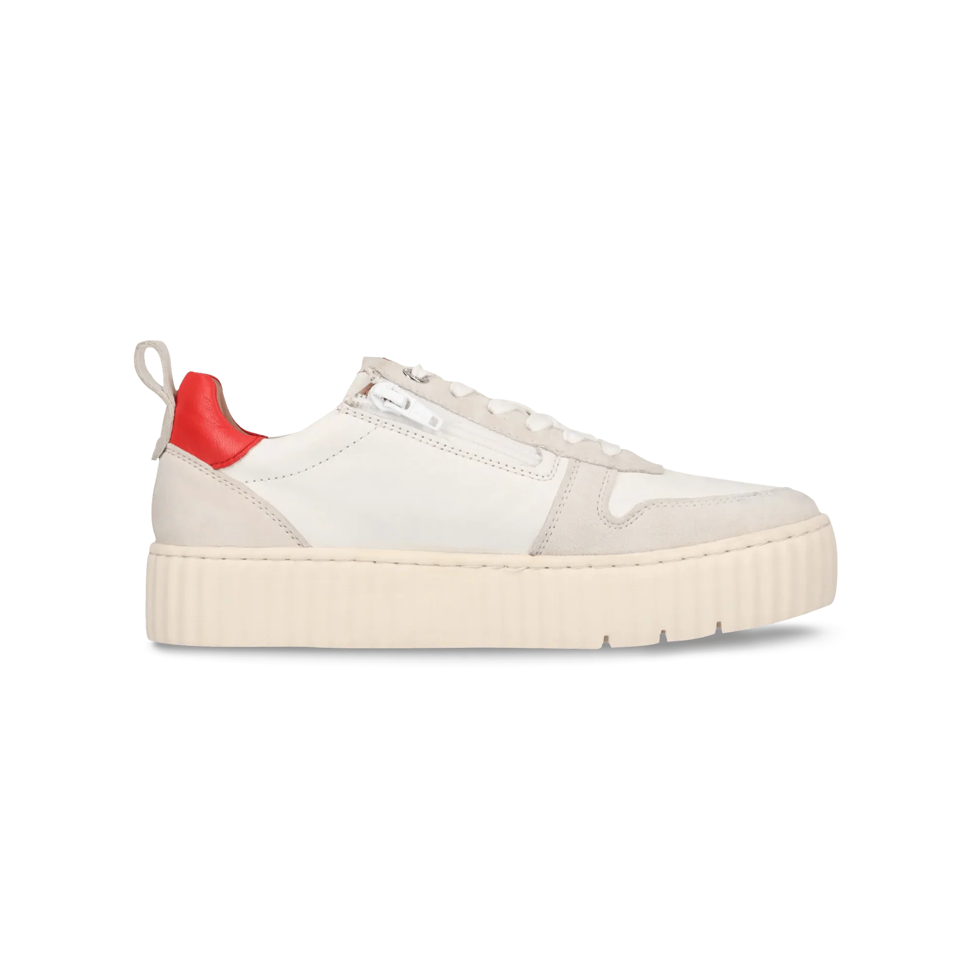 Leder Sneaker Weiß - Image 3