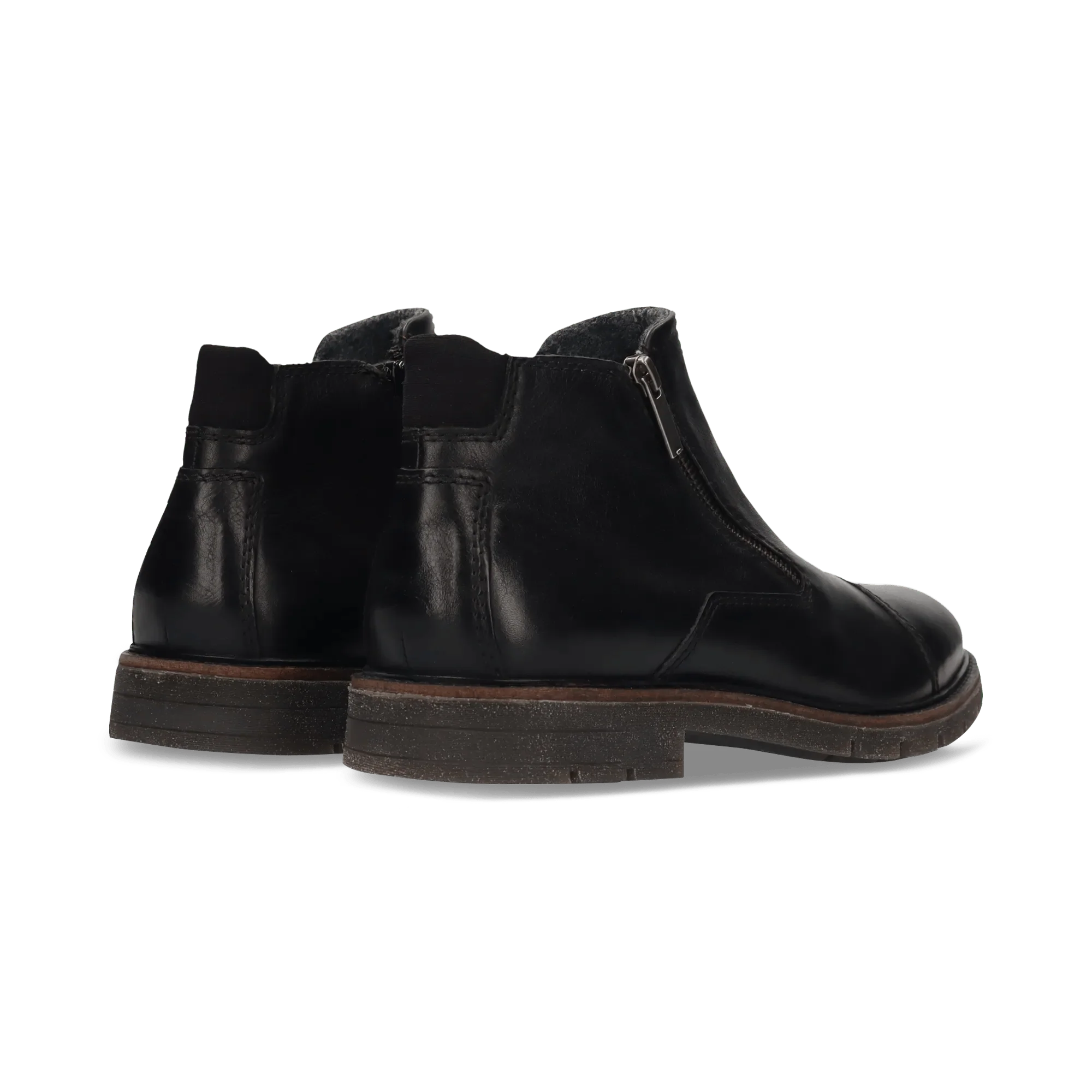 Leder Stiefelette Schwarz - Image 4
