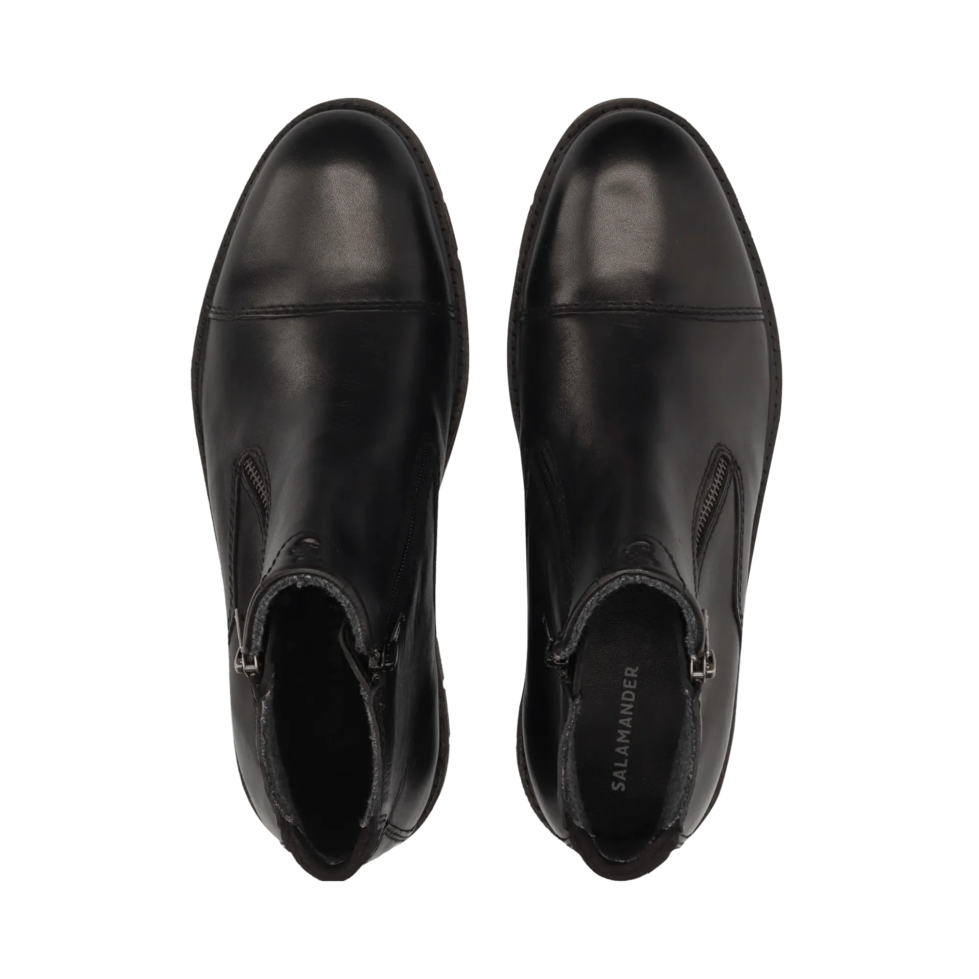 Leder Stiefelette Schwarz - Image 6