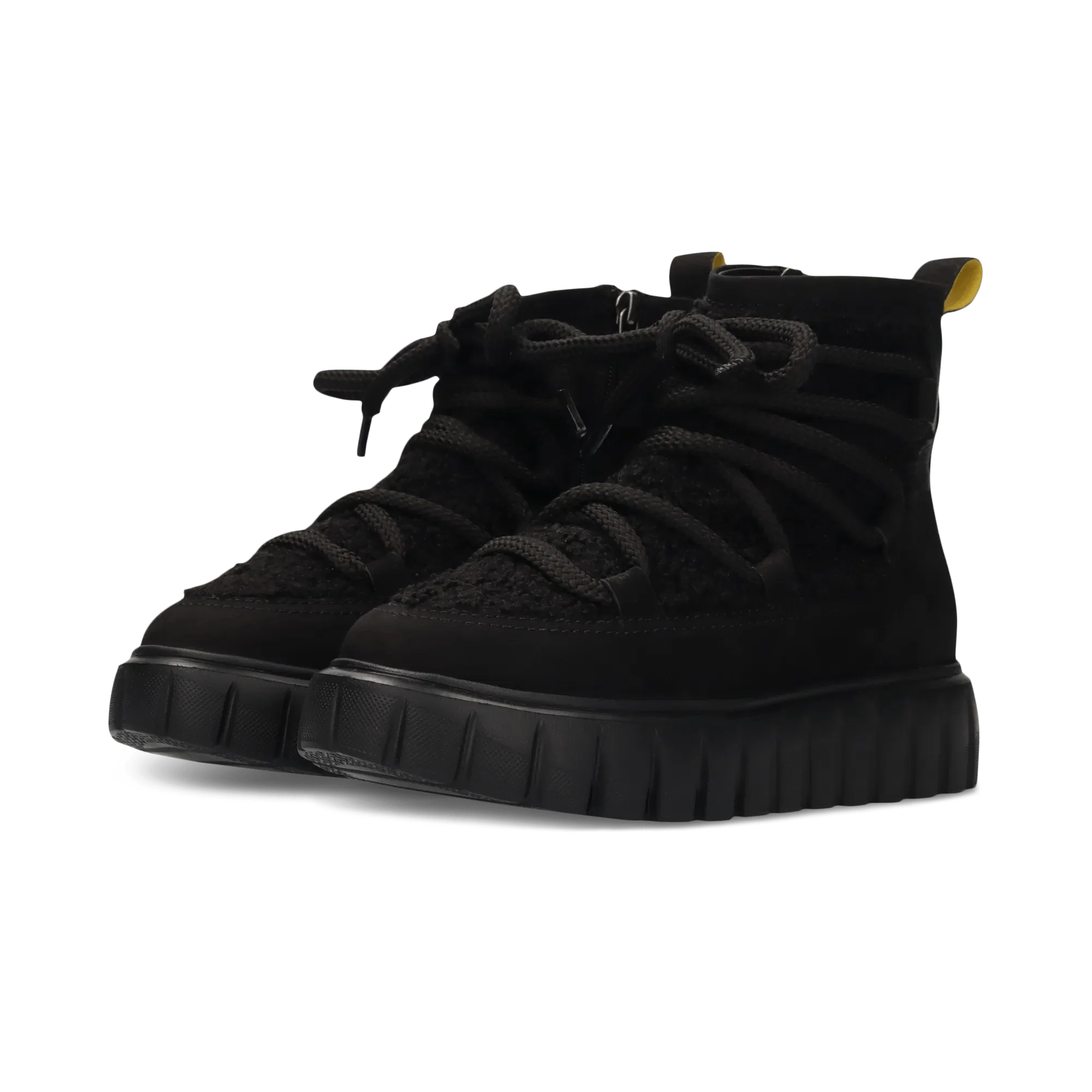 Leder Winterstiefelette Schwarz - Image 2