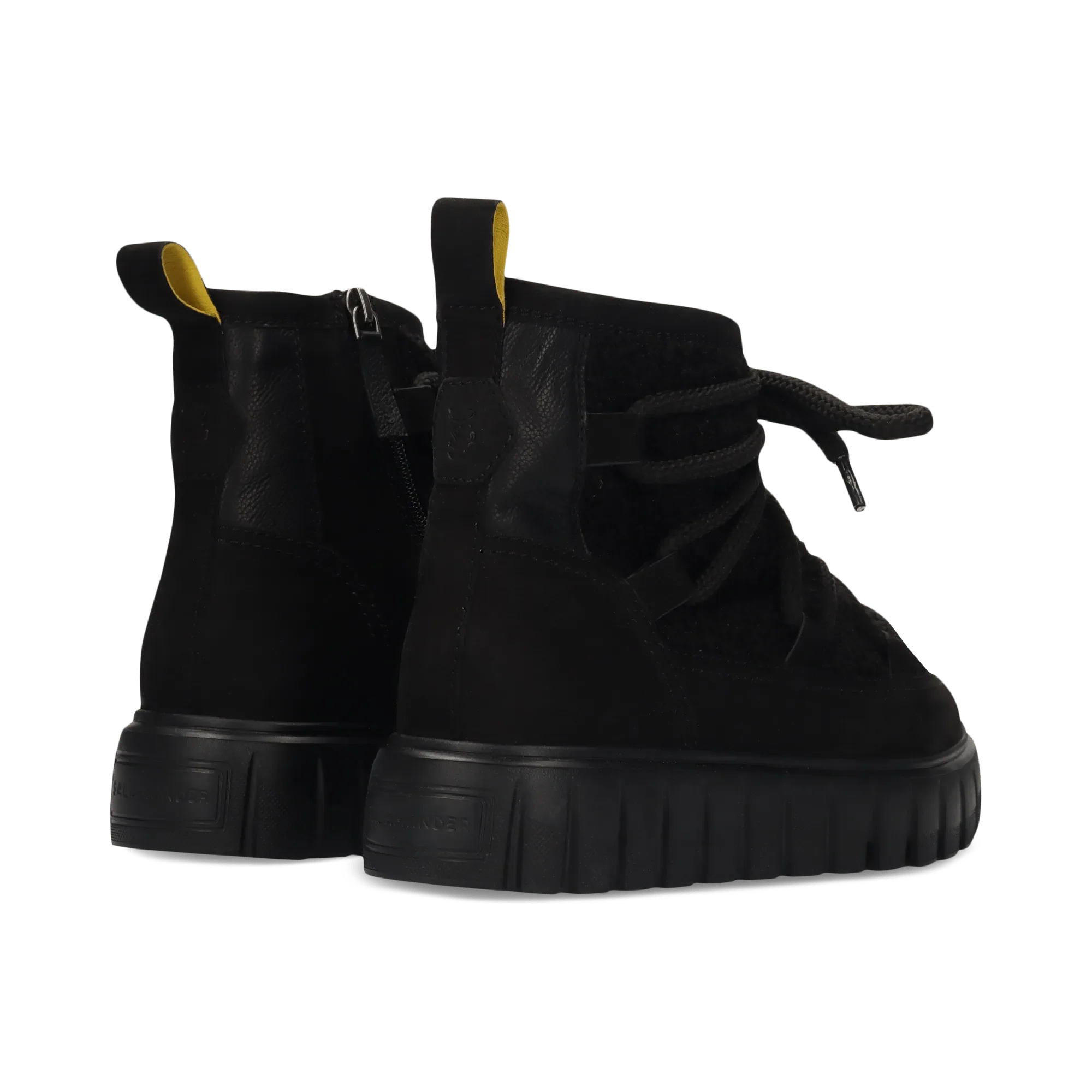 Leder Winterstiefelette Schwarz - Image 4