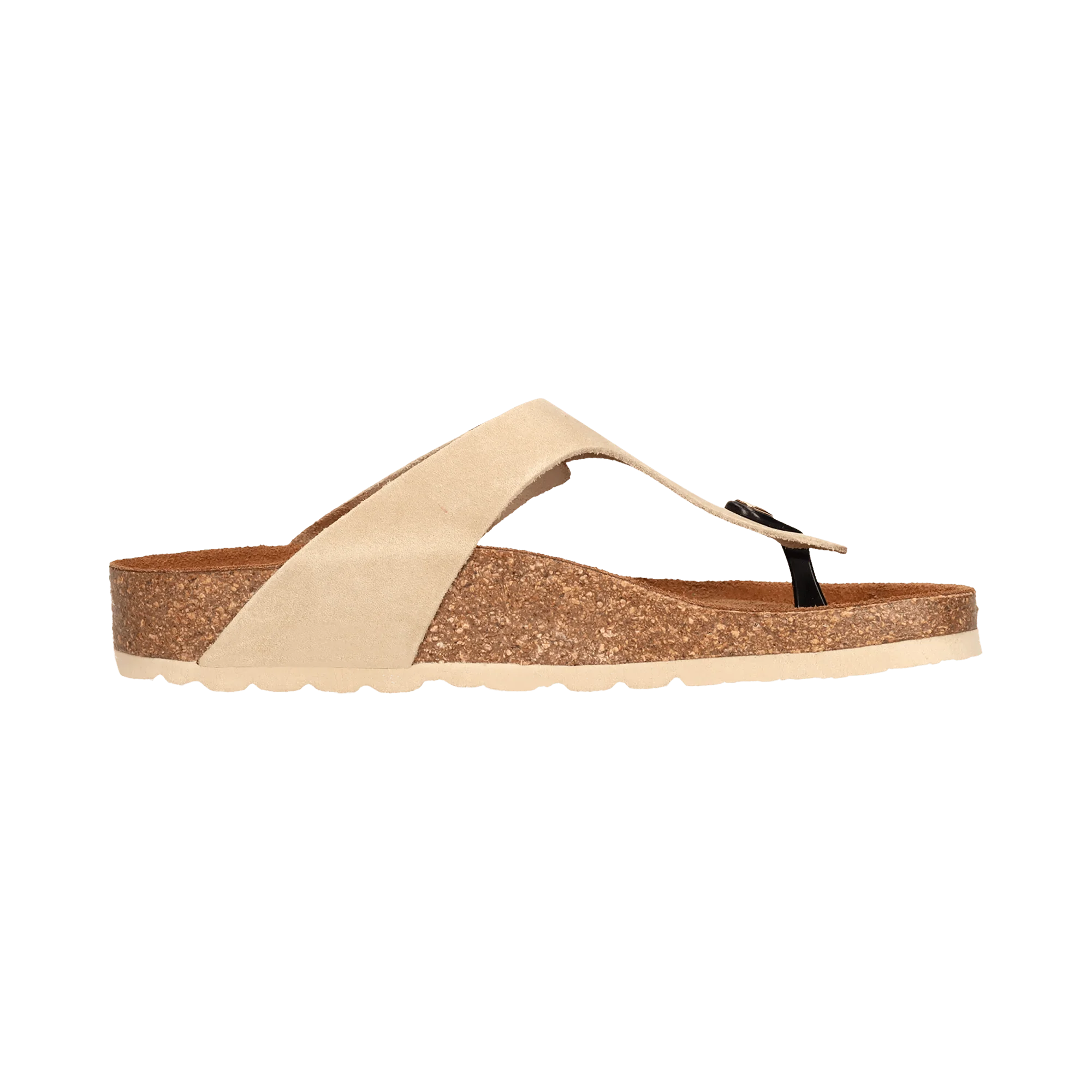 Leder Zehentrenner Beige - Image 3