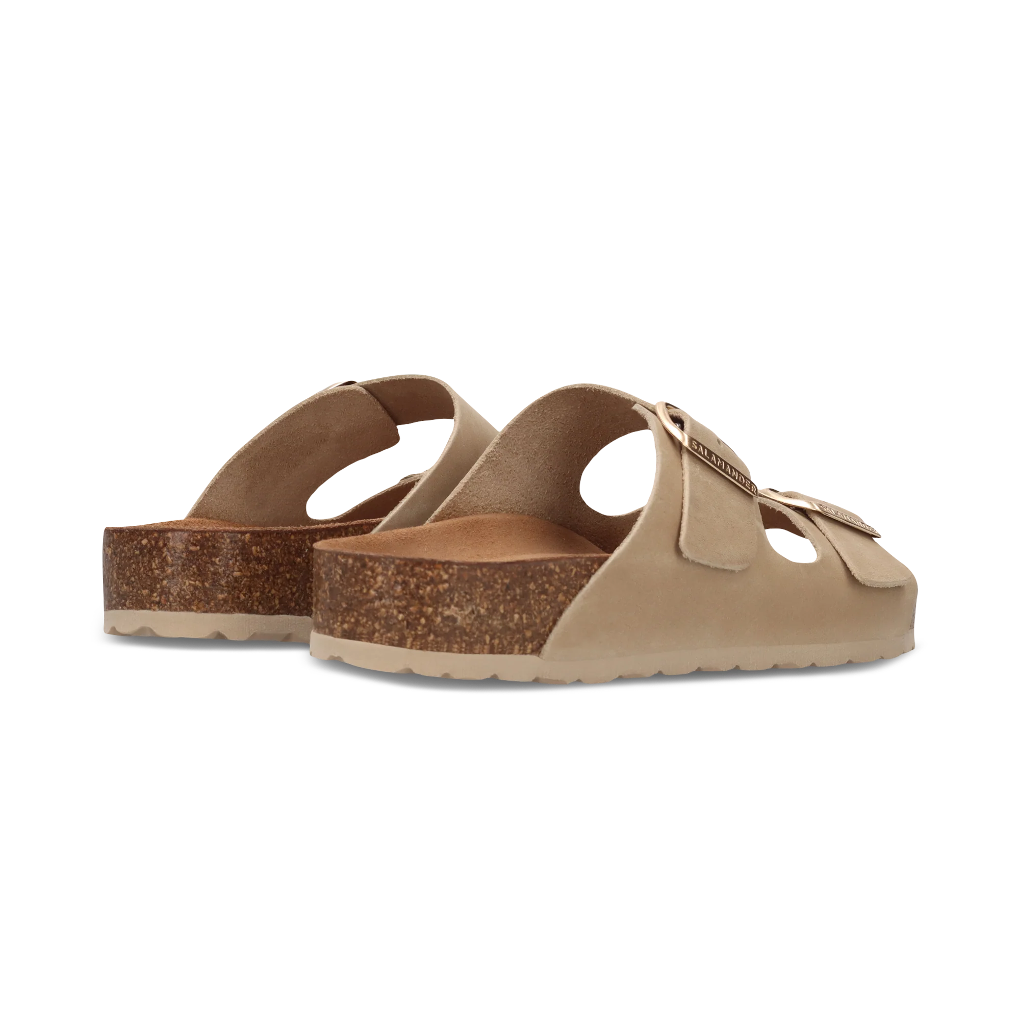 Leder Pantoletten Beige - Image 4