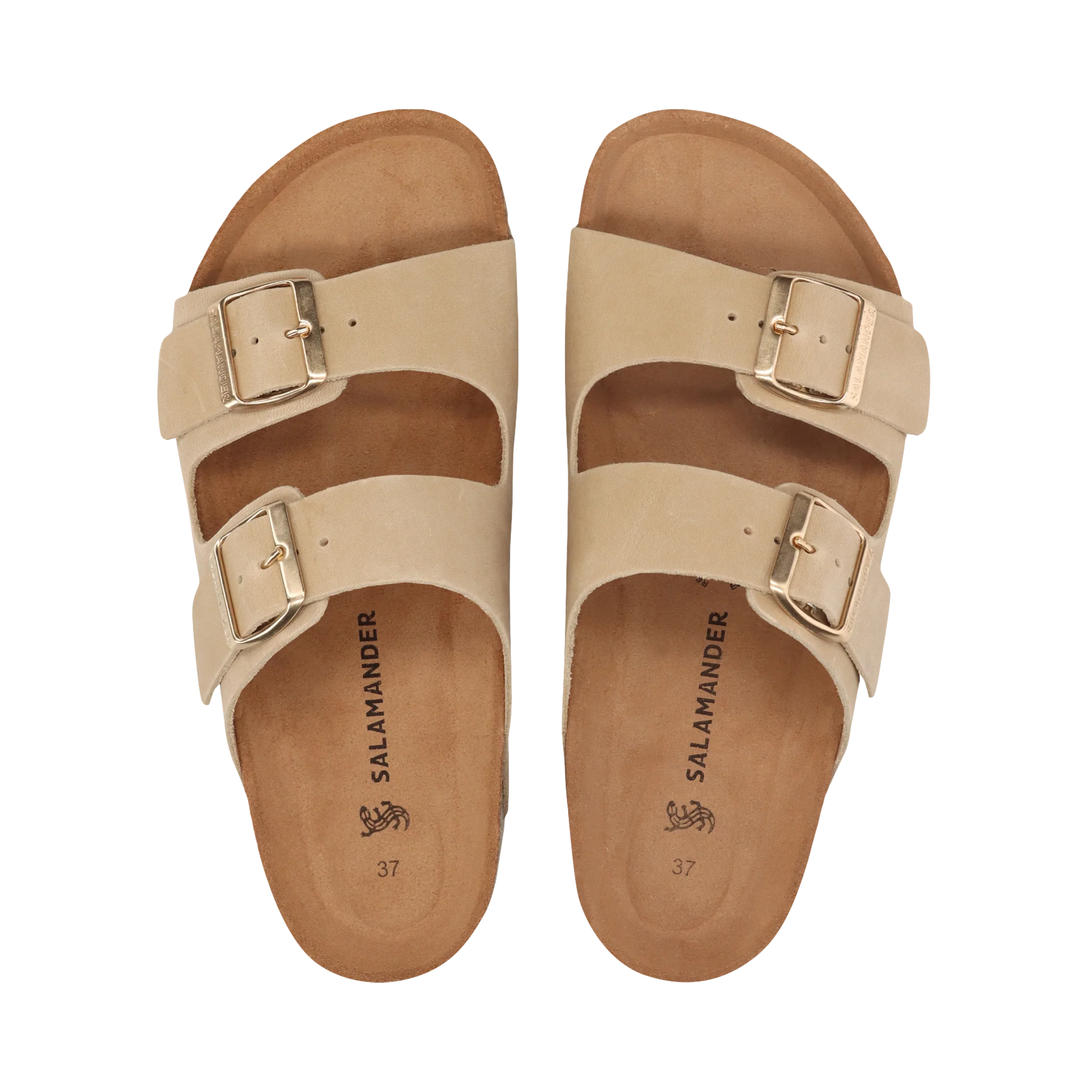 Leder Pantoletten Beige - Image 6