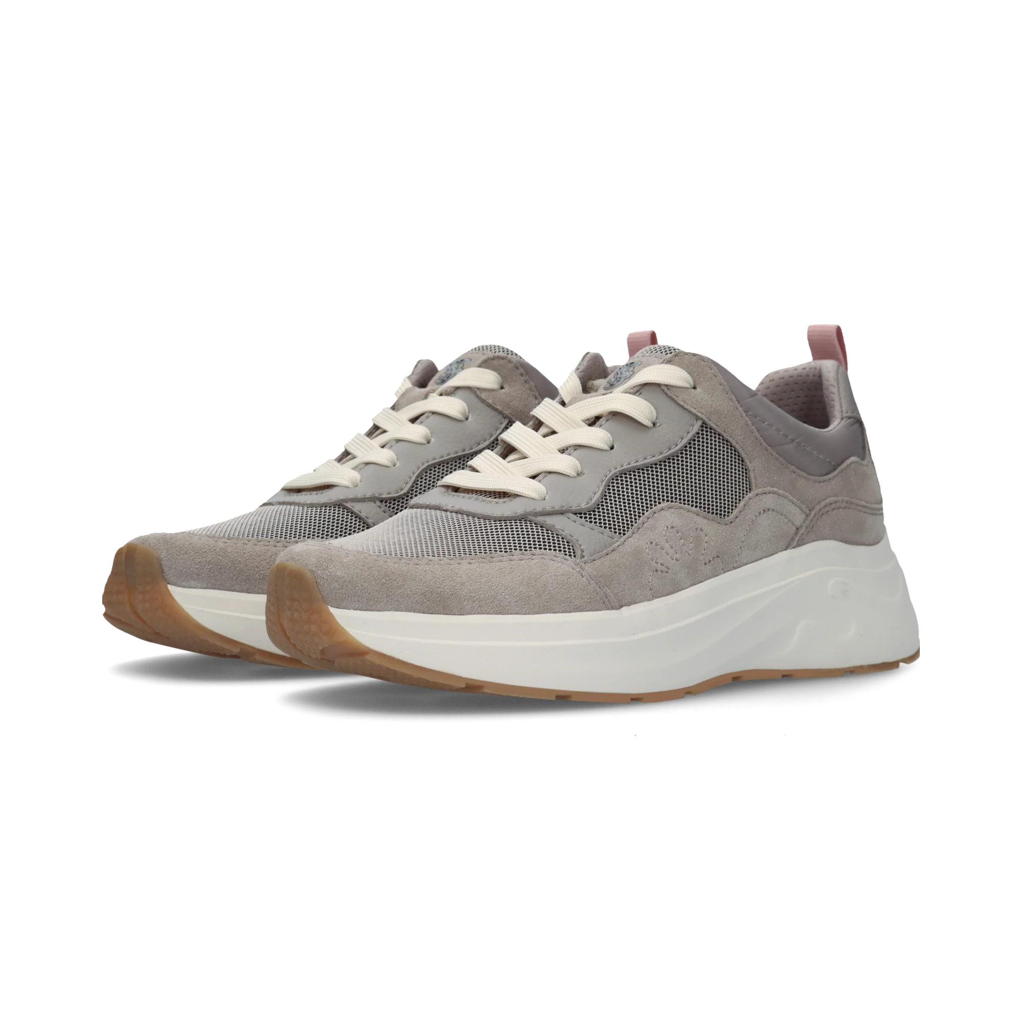 Sneaker Hellgrau/Rosa - Image 4